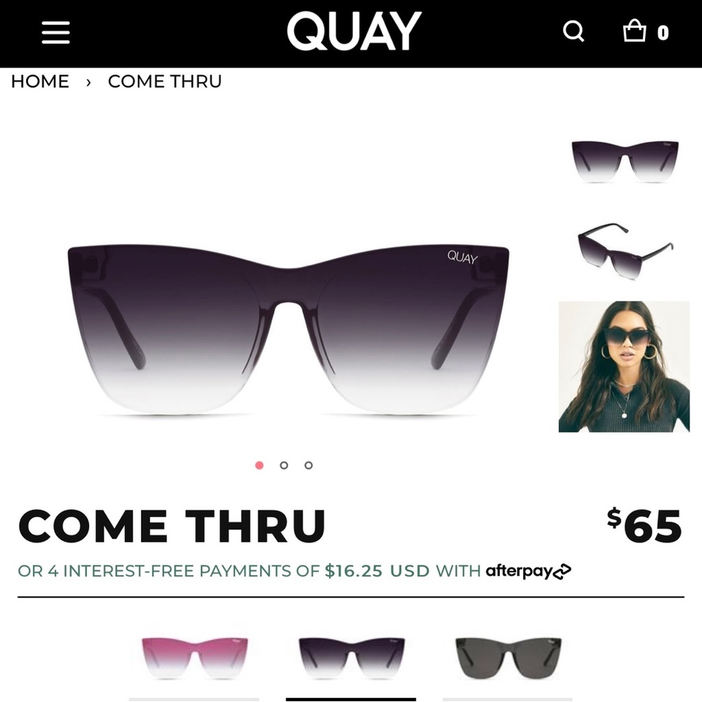 QUAY come thru brand new sunglasses